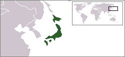 Japan map