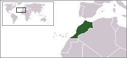 Morocco map