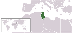 Tunisia map