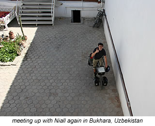 niall in bukhara uzbekistan